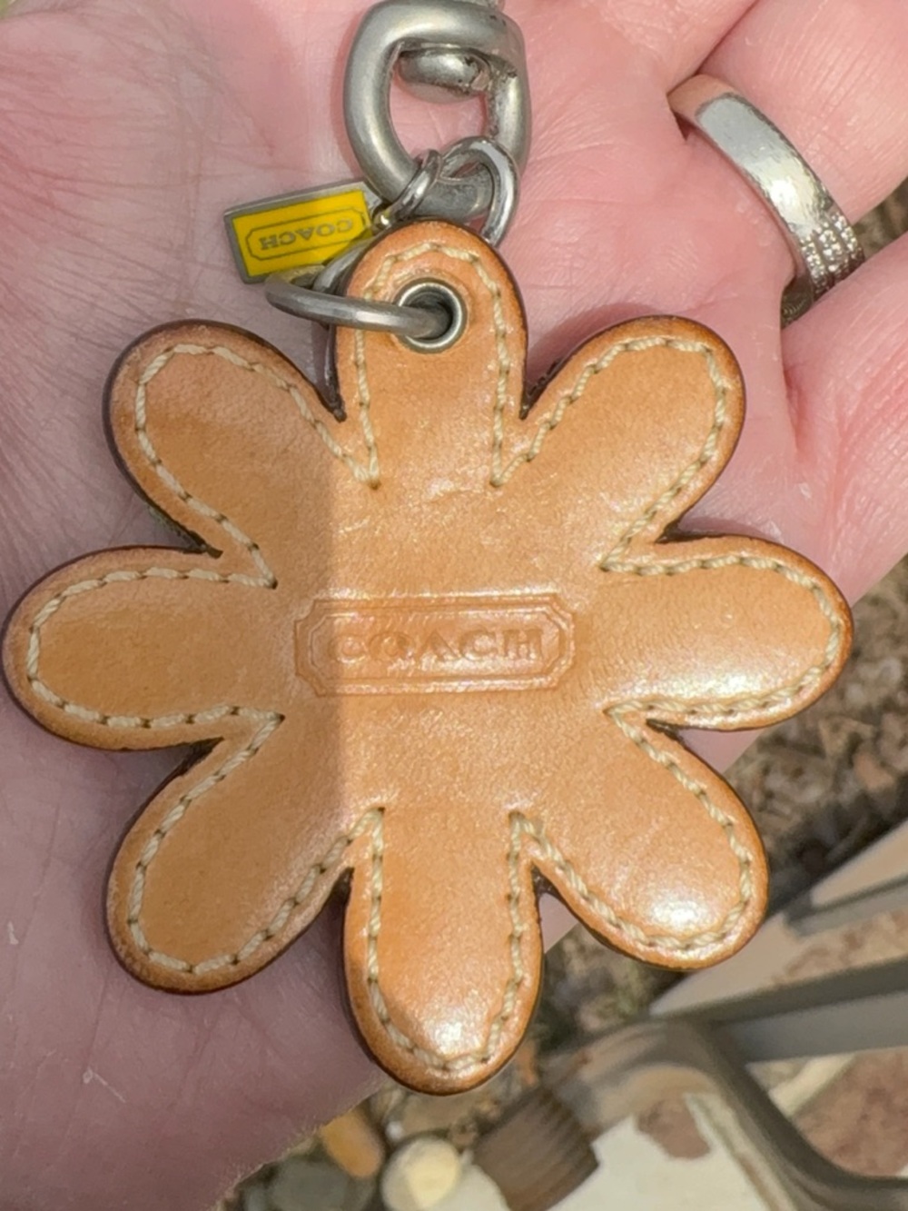 Coach Y2k Signature Patchwork Flower Charm - Picture 2 of 6